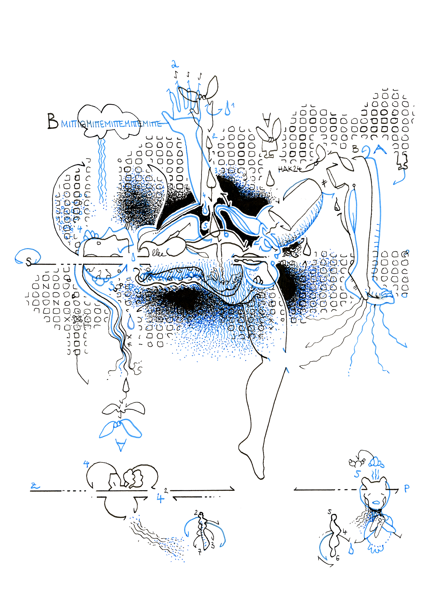 Hannes Kater Tageszeichnung (Zeichnung/drawing) vom 19.09.2024 (1414 x 2000 Pixel)