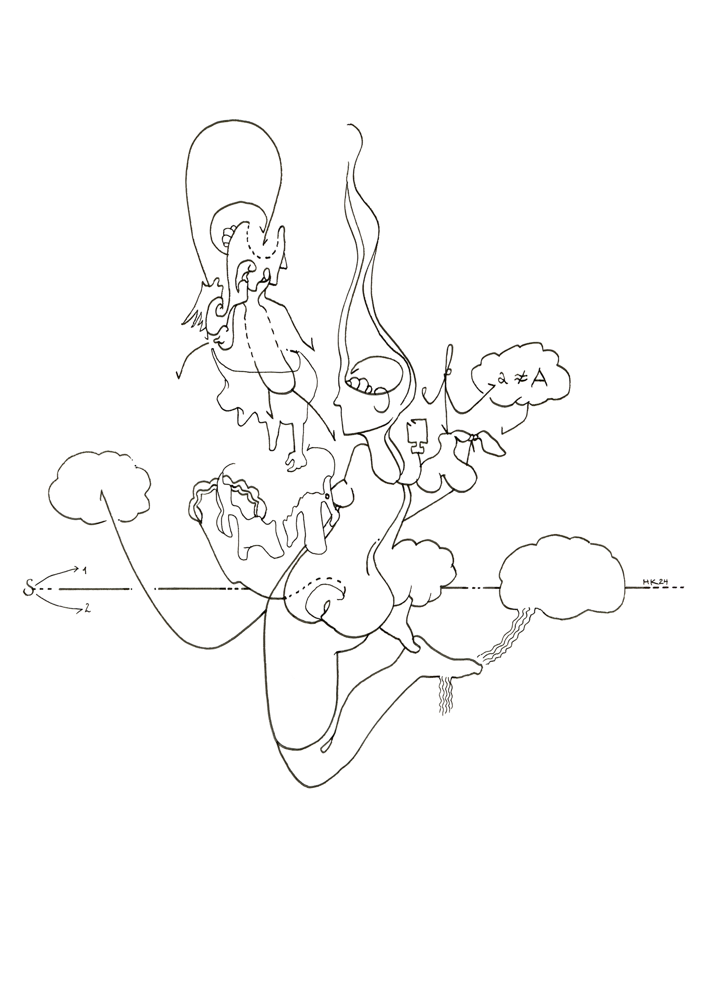 Hannes Kater Tageszeichnung (Zeichnung/drawing) vom 20.09.2024 (1414 x 2000 Pixel)