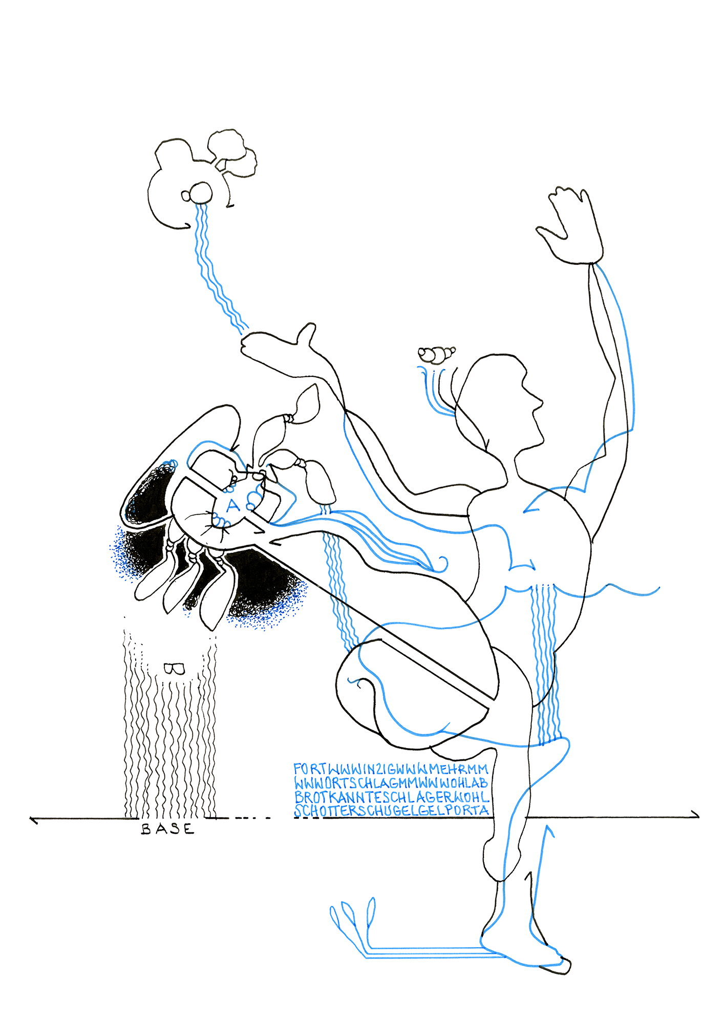 Hannes Kater Tageszeichnung (Zeichnung/drawing) vom 15.01.2025 (1414 x 2000 Pixel)