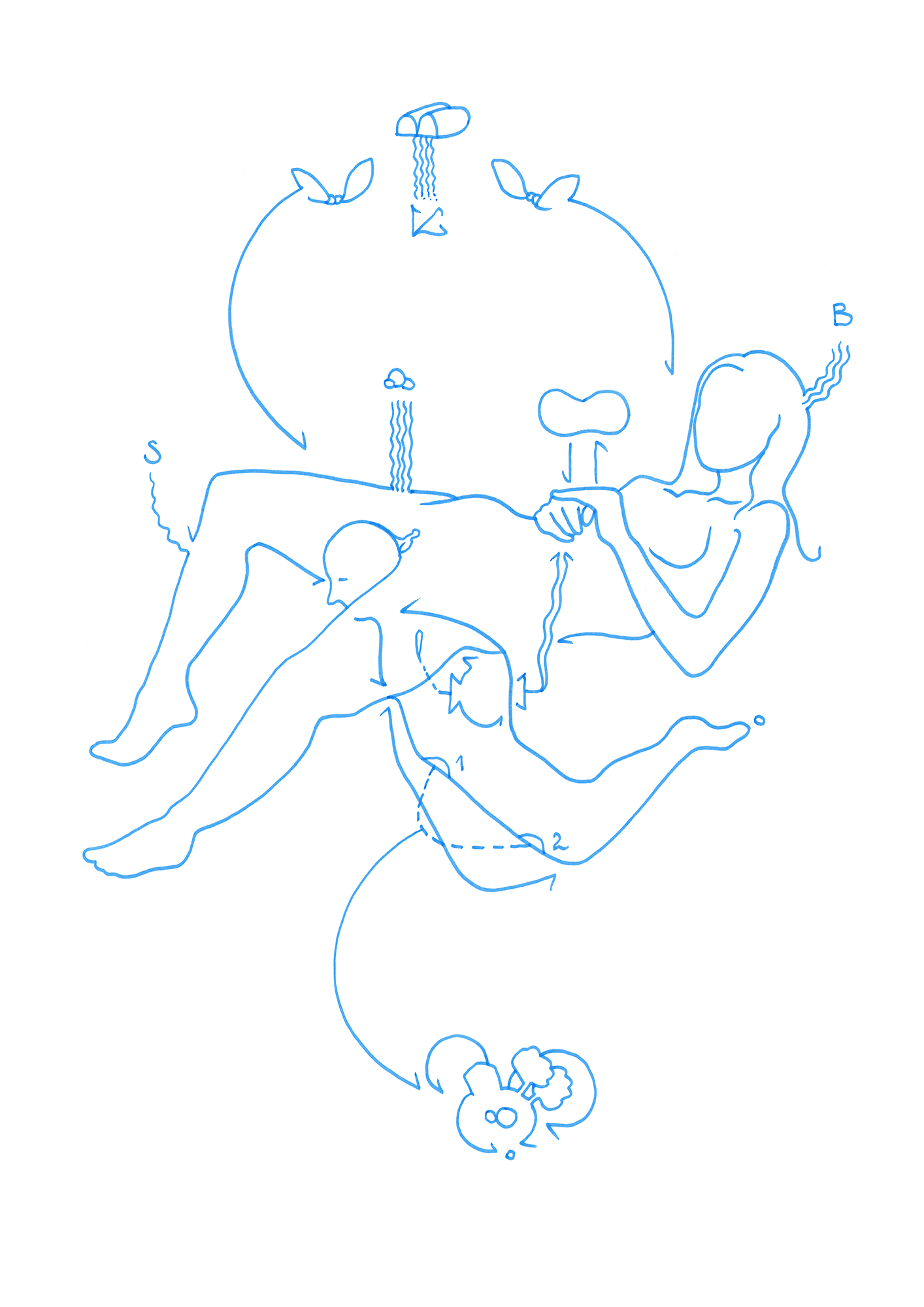 Hannes Kater  Tageszeichnung (Zeichnung/drawing) vom 04.04.2025 (1414 x 2000 Pixel)