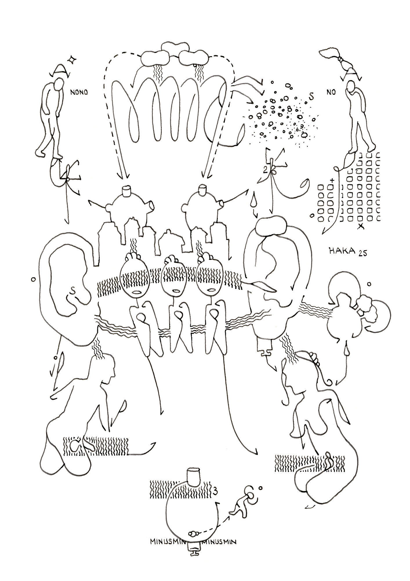 Hannes Kater  Tageszeichnung (Zeichnung/drawing) vom 31.12.2025 (1414 x 2000 Pixel)