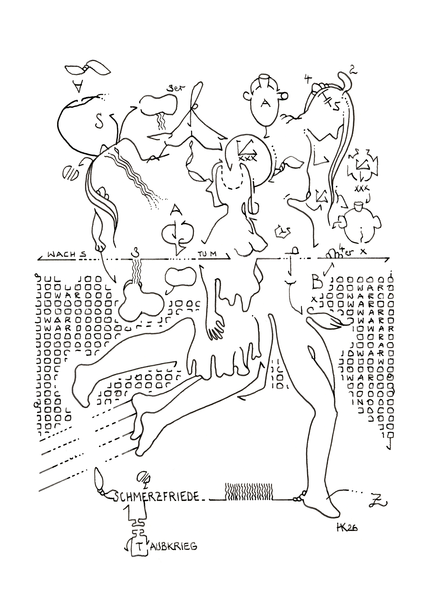 Hannes Kater  Tageszeichnung (Zeichnung/drawing) vom 05.01.2026 (1414 x 2000 Pixel)