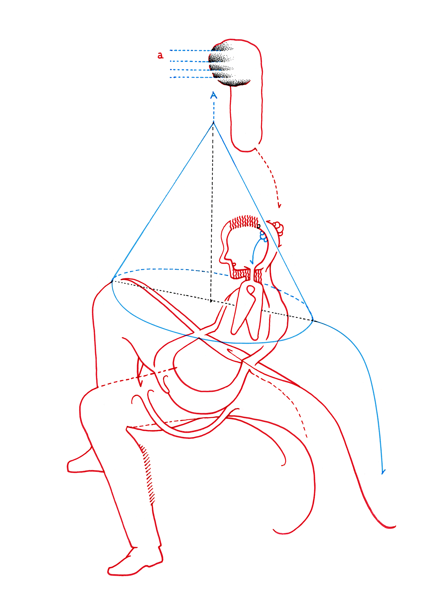 Hannes Kater  Tageszeichnung (Zeichnung/drawing) vom 01.10.2014 (1414 x 2000 Pixel)