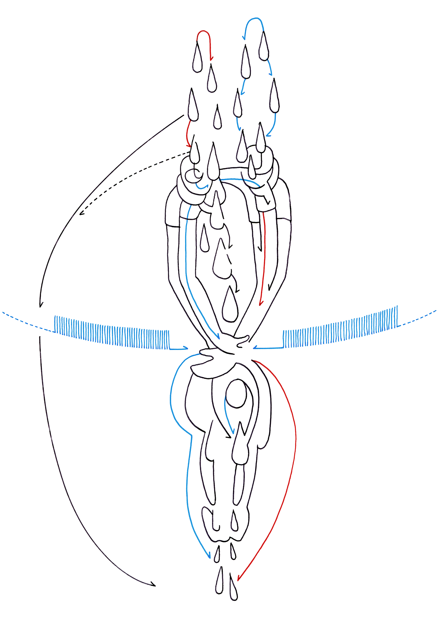 Hannes Kater  Tageszeichnung (Zeichnung/drawing) vom 05.11.2014 (1414 x 2000 Pixel)