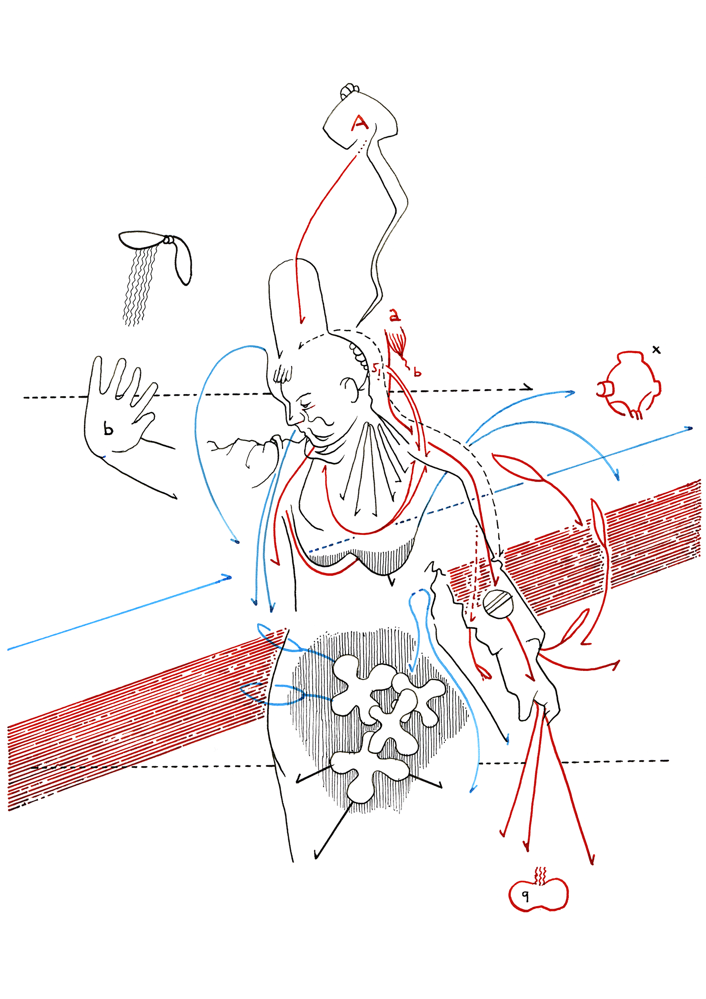 Hannes Kater  Tageszeichnung (Zeichnung/drawing) vom 27.09.2015 (1414 x 2000 Pixel)