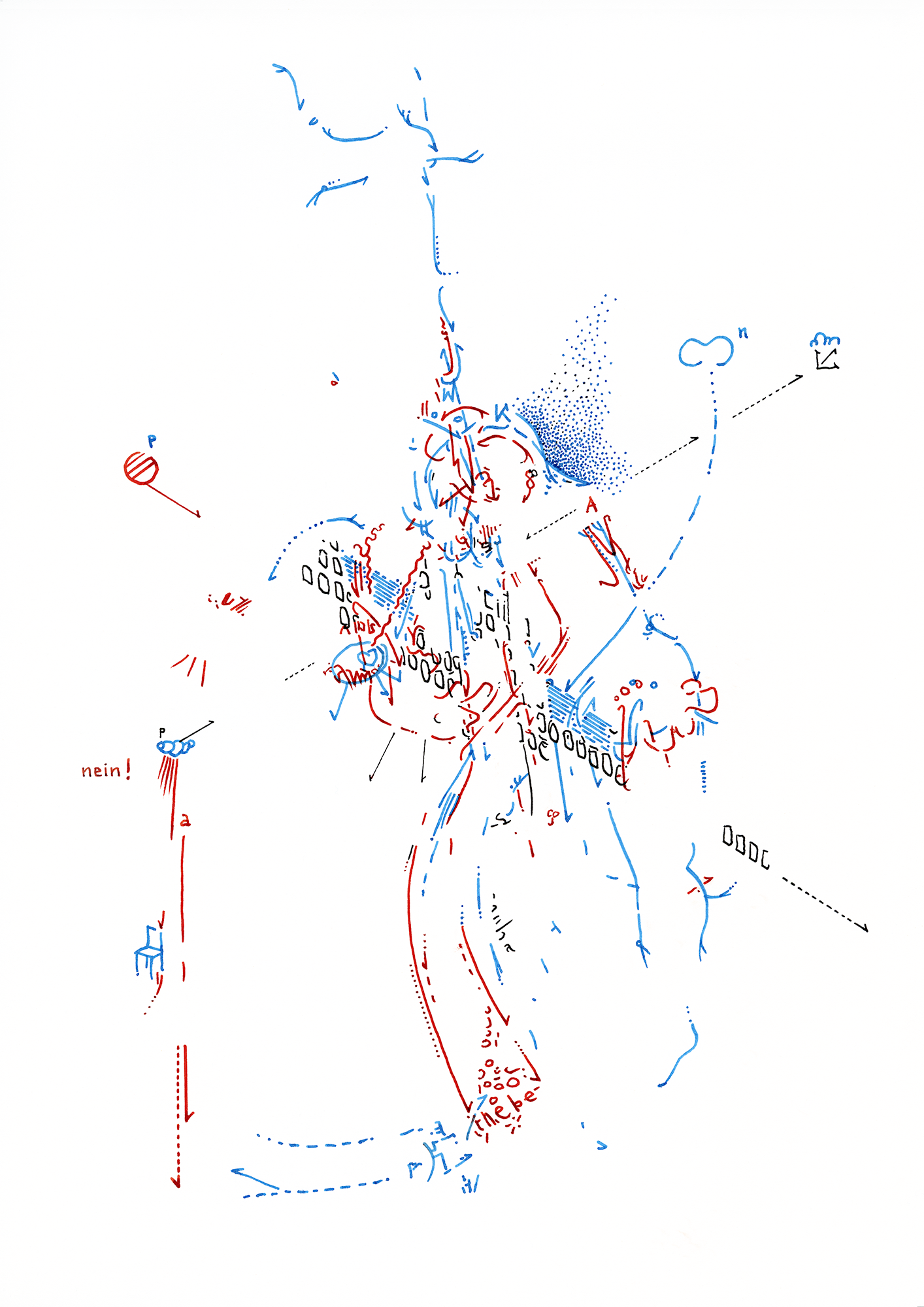 Hannes Kater  Tageszeichnung (Zeichnung/drawing) vom 03.10.2015 (1414 x 2000 Pixel)