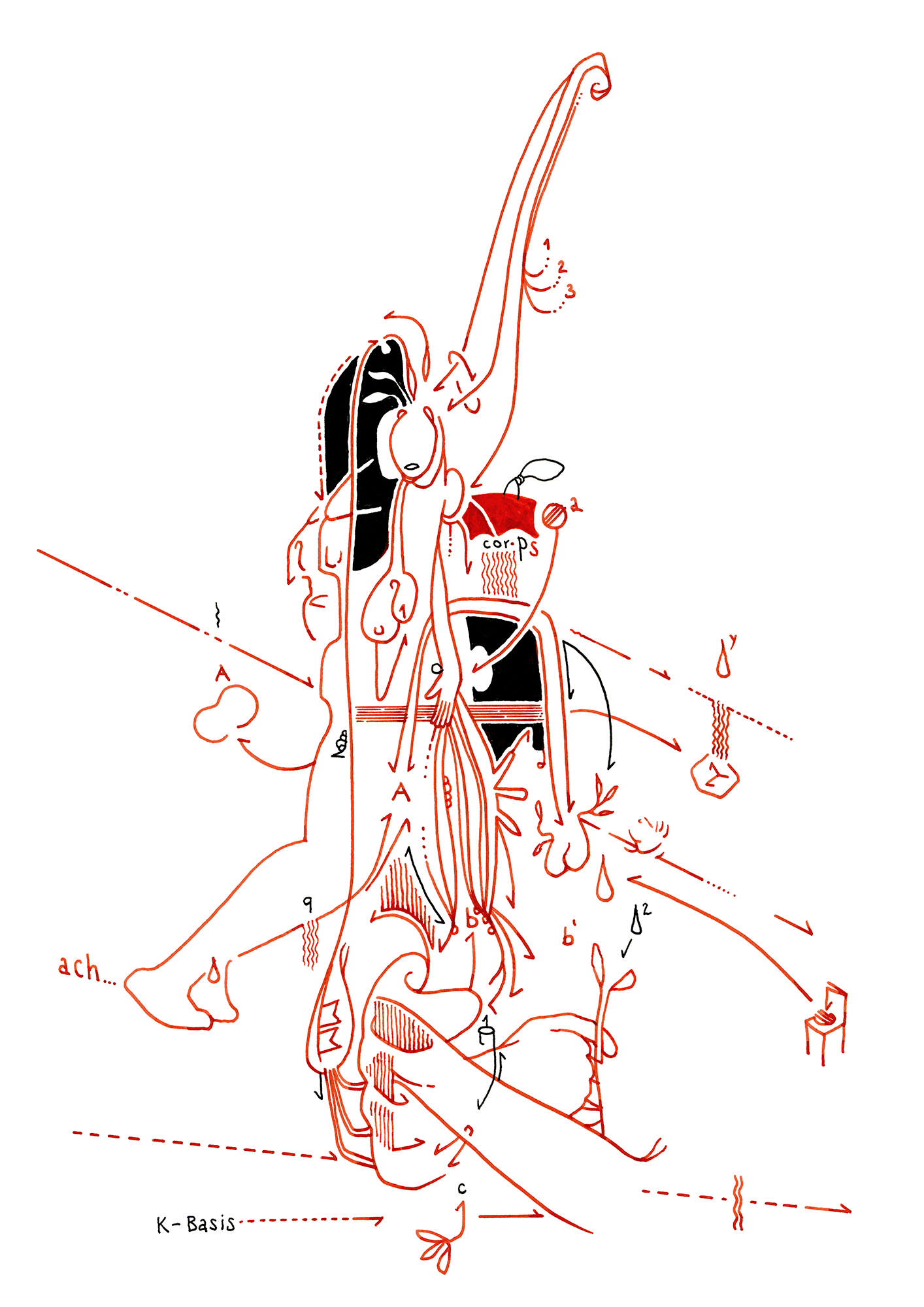 Hannes Kater  Tageszeichnung (Zeichnung/drawing) vom 05.10.2019 (1414 x 2000 Pixel)