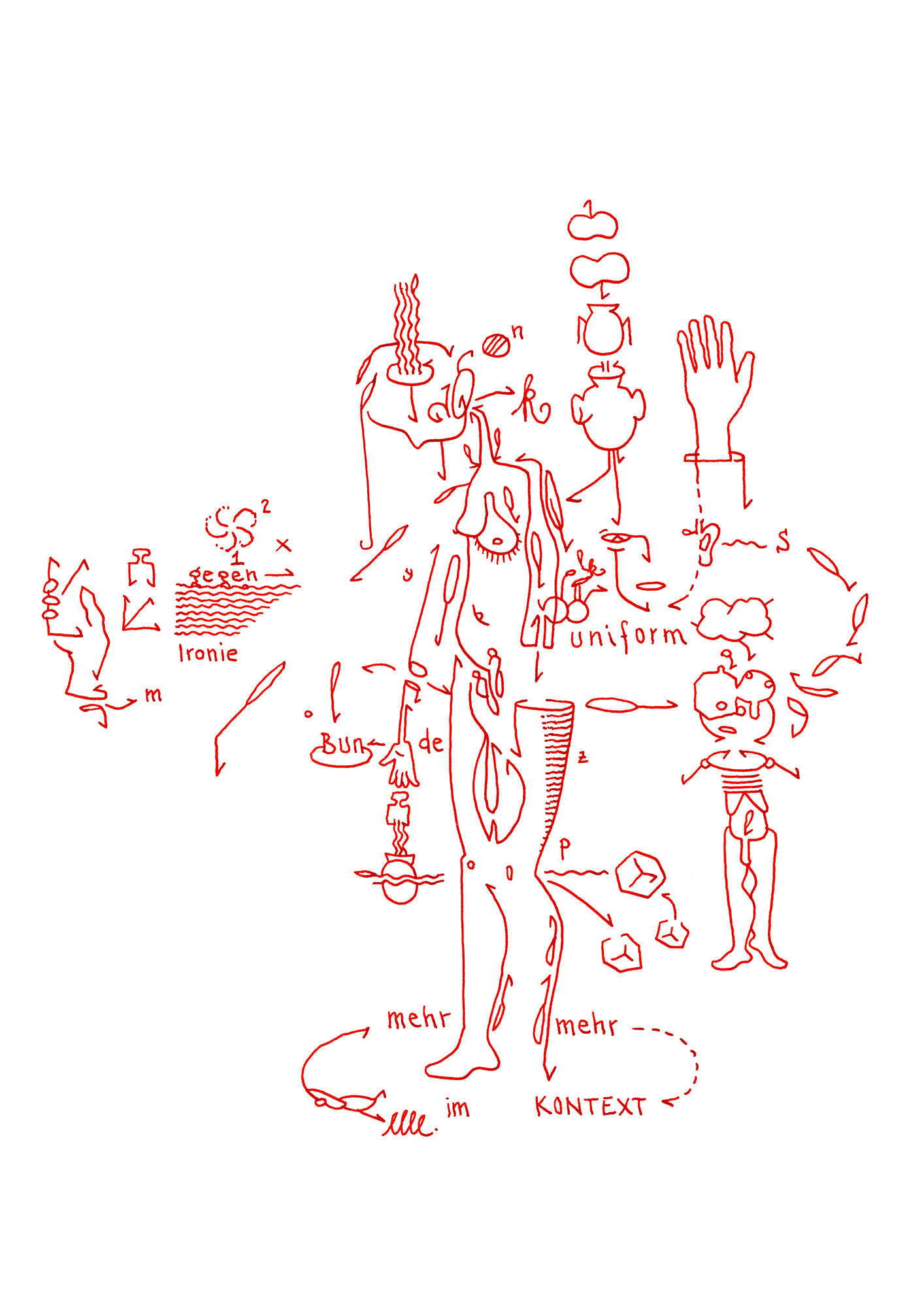 Hannes Kater  Tageszeichnung (Zeichnung/drawing) vom 12.10.2019 (1414 x 2000 Pixel)