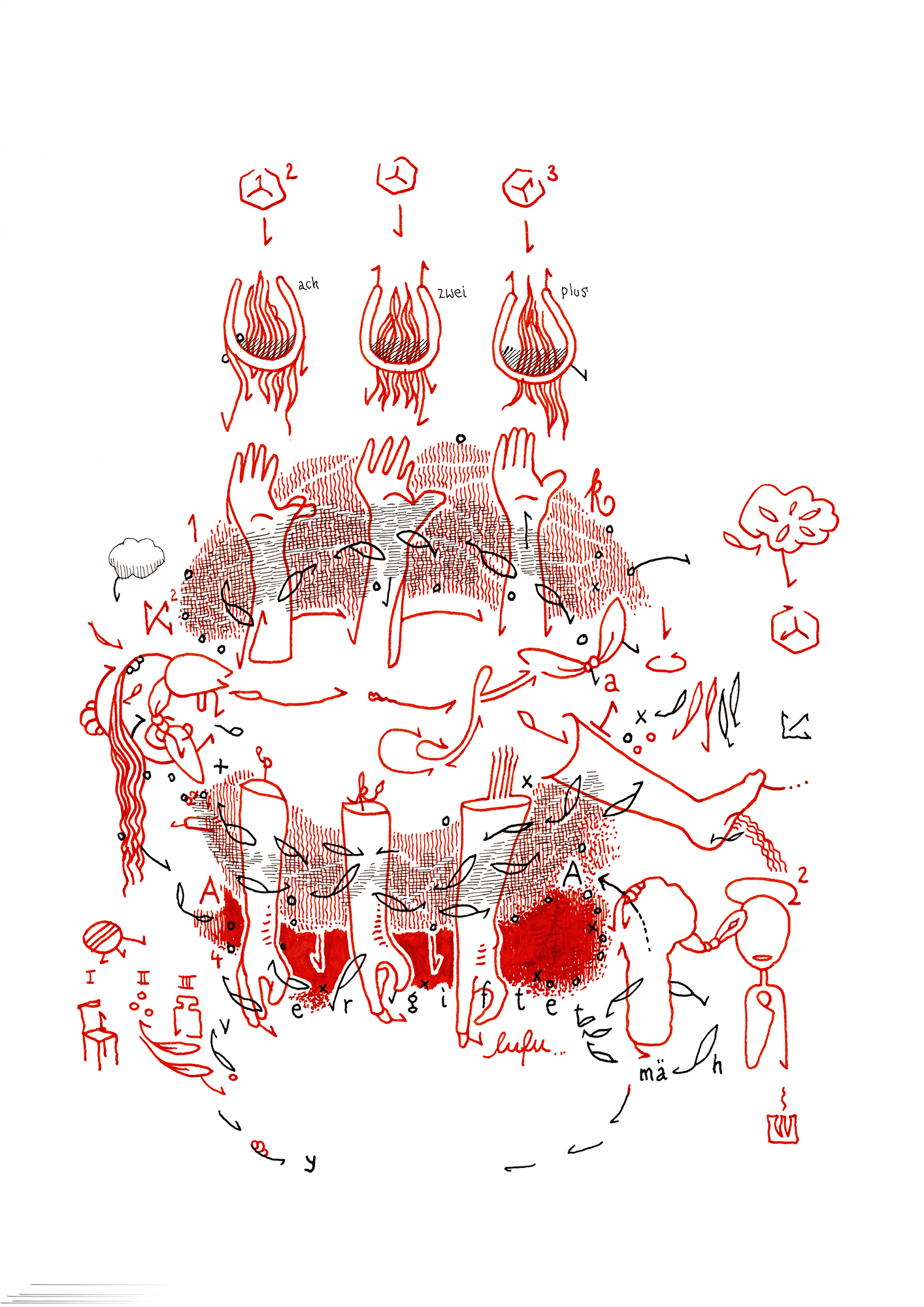 Hannes Kater  Tageszeichnung (Zeichnung/drawing) vom 15.10.2019 (1414 x 2000 Pixel)