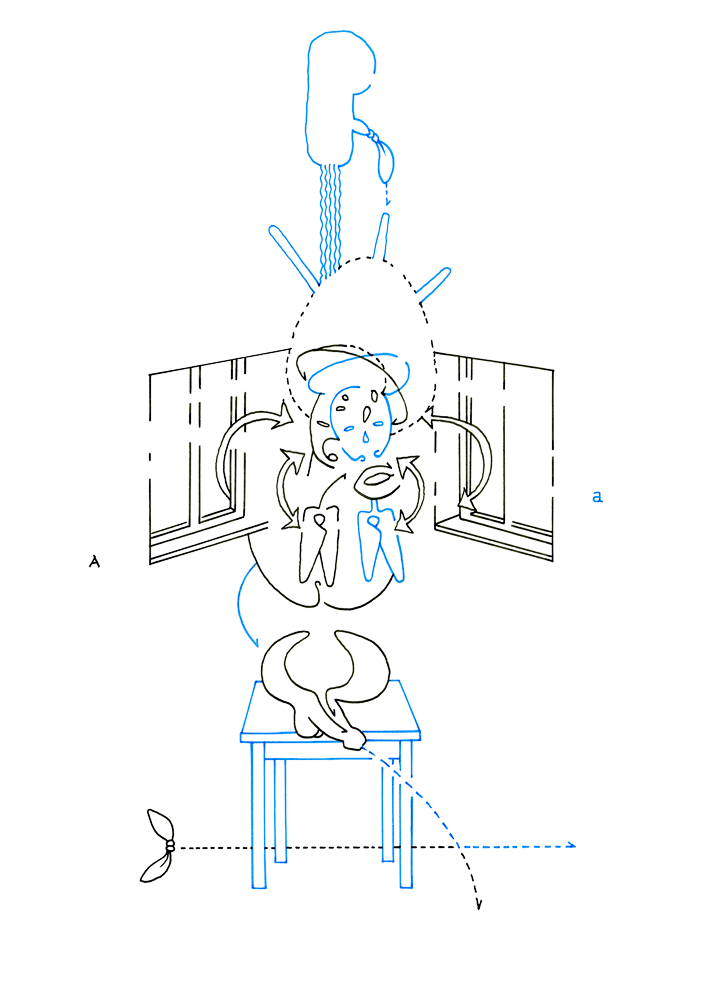 Hannes Kater: Tageszeichnung aus dem Jahr 2015
