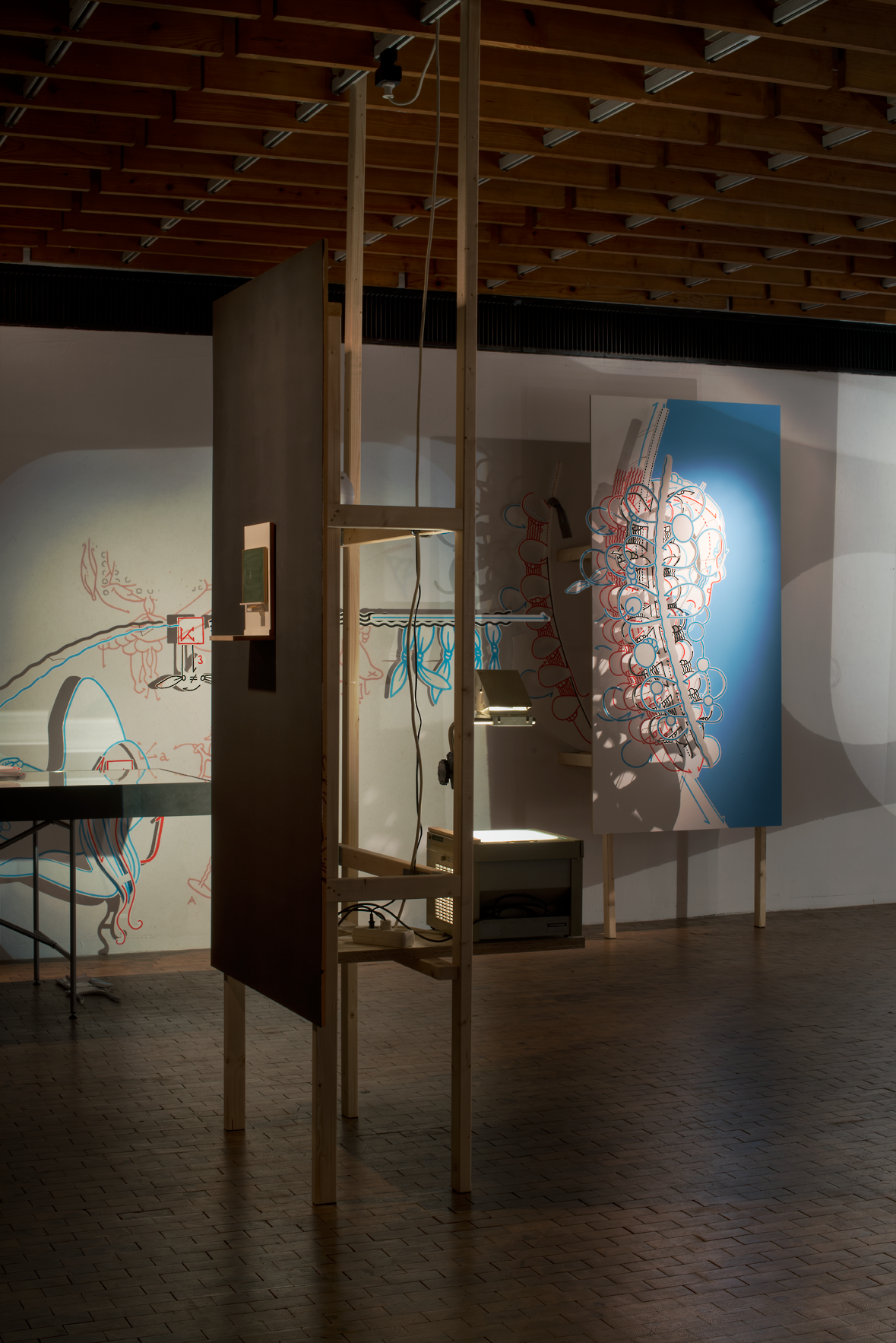 Hannes Kater: Willkomm-Tafel in "&uuml;berbrechen", Akademie der K&uuml;nste, Hanesatenweg 2012