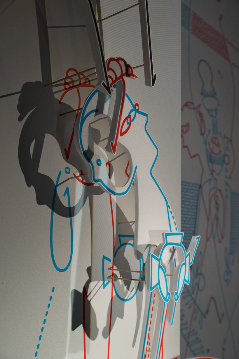 Hannes Kater: Station 11 "Stramm" f&uuml;r "&uuml;berbrechen", Akademie der K&uuml;nste, Hanesatenweg 2012