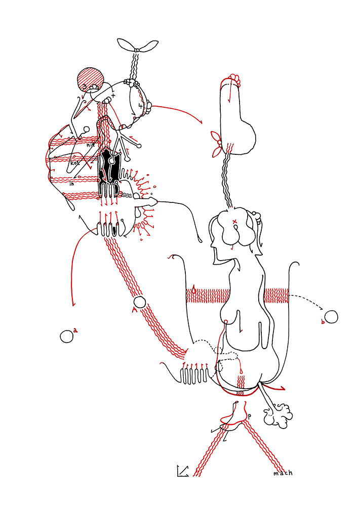Tageszeichnung vom 13.03.2012 von Hannes Kater