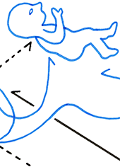 Hannes Kater  Detail einer Zeichnung aus dem Juli 2025