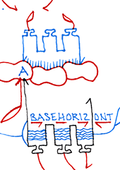 Hannes Kater  Detail einer Zeichnung aus dem Oktober 2025