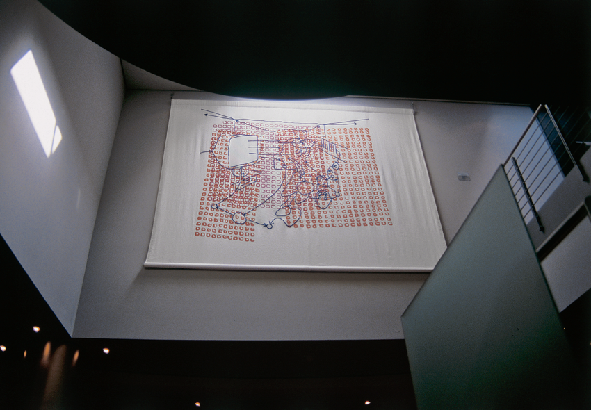 Hannes Kater  Der sogenannte Expo-Teppich auf der Expo 2000, Hannover 2000