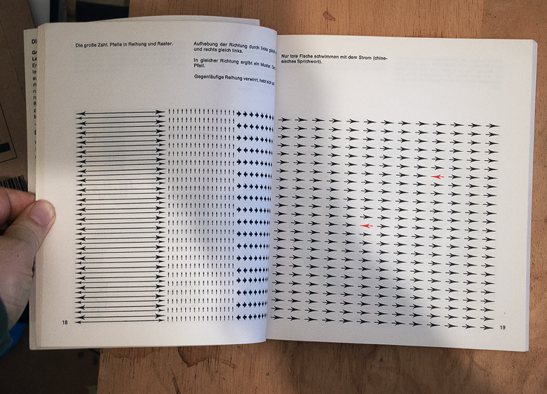 Doppelseite aus: Der Pfeil