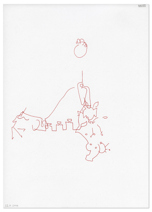 Tageszeichnung f&uuml;r den 22.11.2010