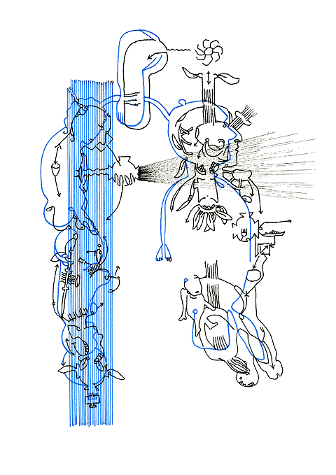 Hannes Kater - Zeichnung f&uuml;r den 14-07-2007