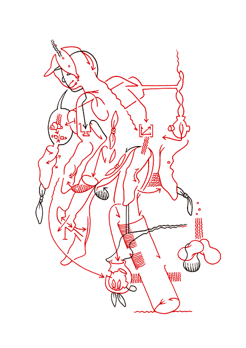 Hannes Kater - Zeichnung f&uuml;r den 01-04-2007