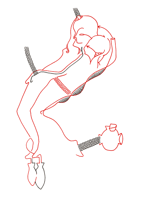 Hannes Kater - Zeichnung f&uuml;r den 09-04-2007