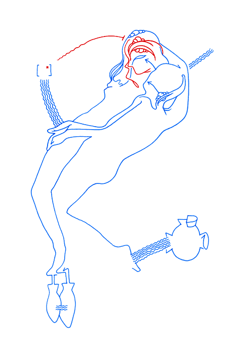 Hannes Kater - Zeichnung f&uuml;r den 09-04-2007