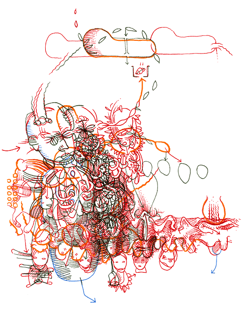 Hannes Kater - Tageszeichnung f&uuml;r den 23-01-2007