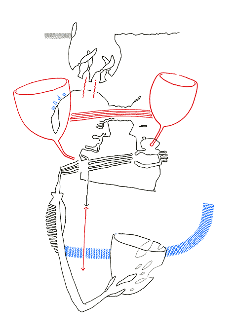 Hannes Kater - Zeichnung f&uuml;r den 05-03-2007