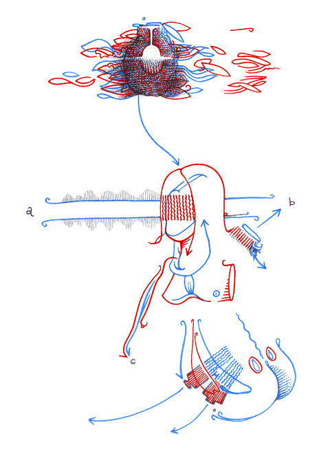 Hannes Kater - Zeichnung f&uuml;r den 07-10-2006