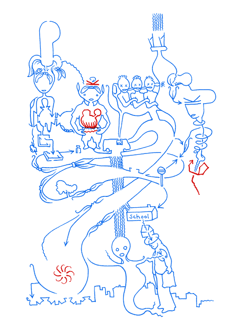 Hannes Kater - Tageszeichnung f&uuml;r den 12-11-2006