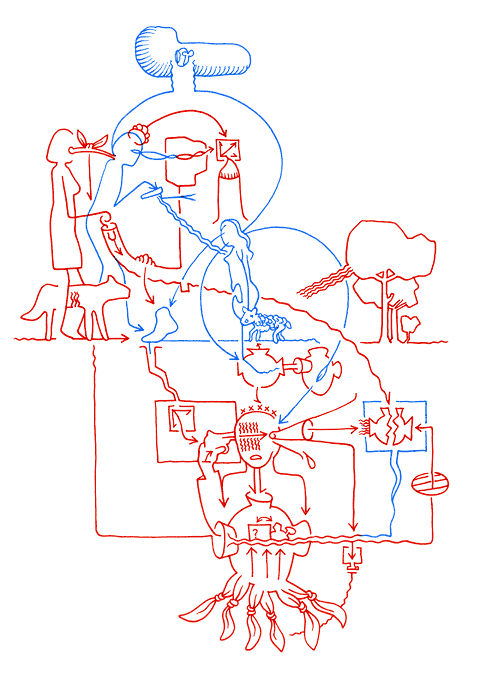 Hannes Kater - Tageszeichnung f&uuml;r den 30-11-2006