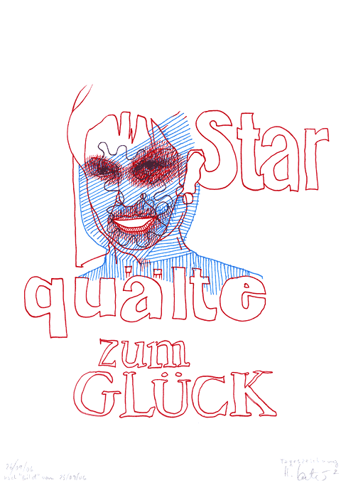 Hannes Kater - Zeichnung f&uuml;r den 26-09-2006