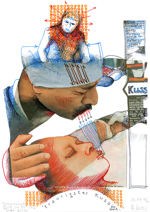 Hannes Kater - Zeichnung f&uuml;r den 27-09-2006