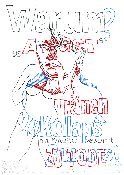 Hannes Kater - Zeichnung f&uuml;r den 28-09-2006