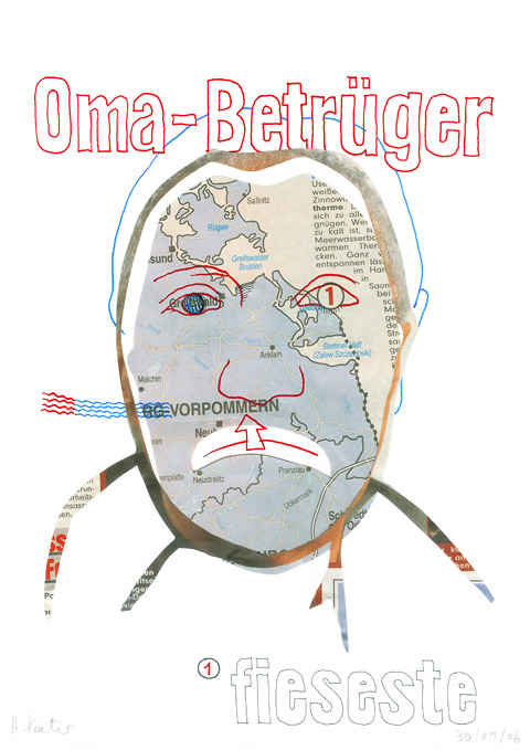 Hannes Kater - Zeichnung f&uuml;r den 30-09-2006