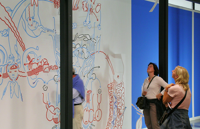 Hannes Kater - Wucherungen und Wandnahmen - Er&ouml;ffnung