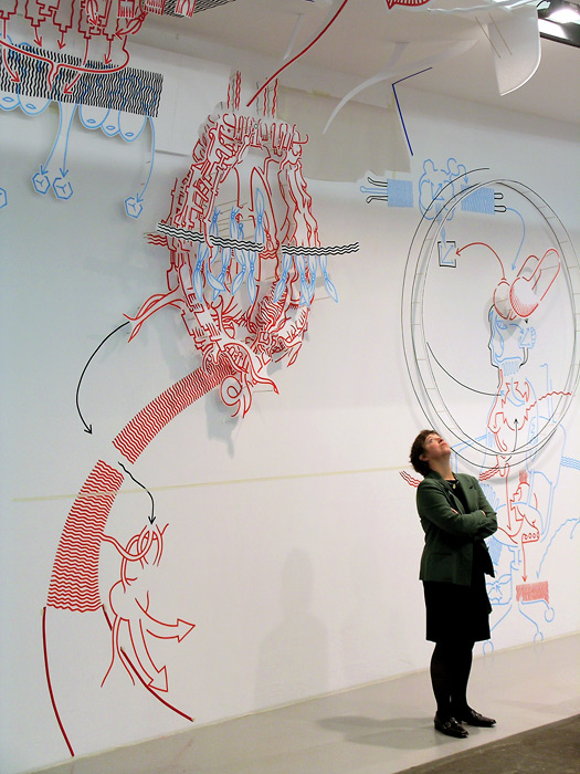 Hannes Kater - Wucherungen und Wandnahmen - Er&ouml;ffnung