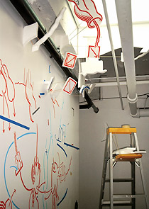 Hannes Kater - vor Galeriet&uuml;r