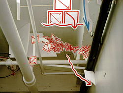 Hannes Kater - "Bilderbr&uuml;cke" vor Galeriet&uuml;r