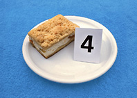 Kuchenst&uuml;ck Nr. 4 - von der B&auml;ckerei Orlikowski / Bleckede